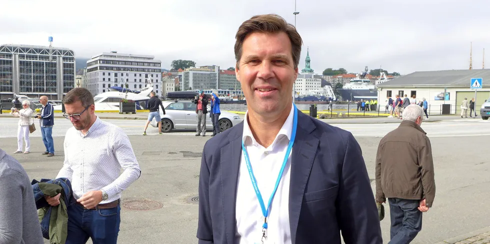 Konsernsjef Henning Beltestad i Lerøy Seafood Group mener konsernet har stort potensial for å få opp etterspørselen etter hvitfisk.