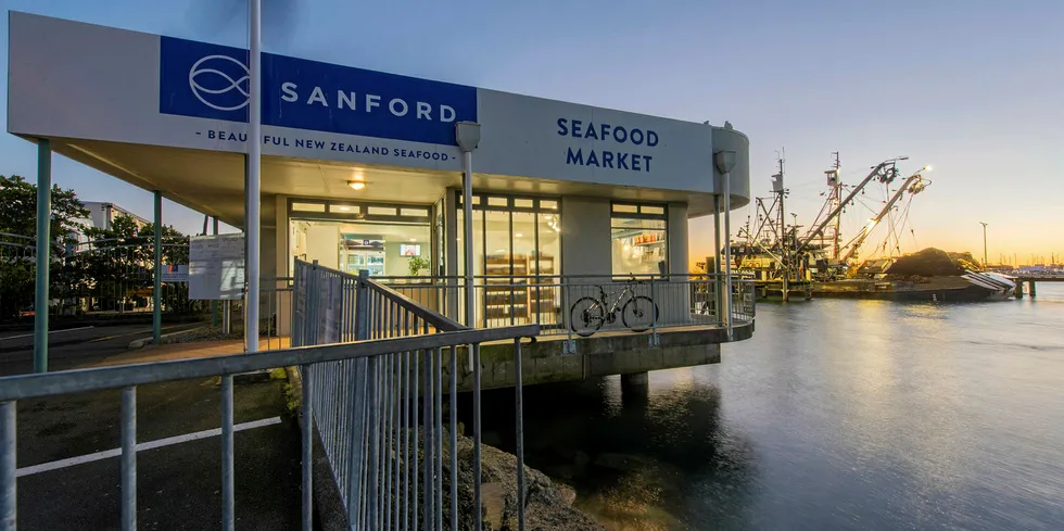 Sanford's Tauaranga processing facilities.