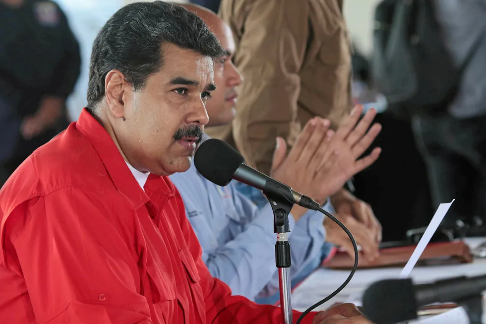 Assembly: Venezuela's President Nicolas Maduro