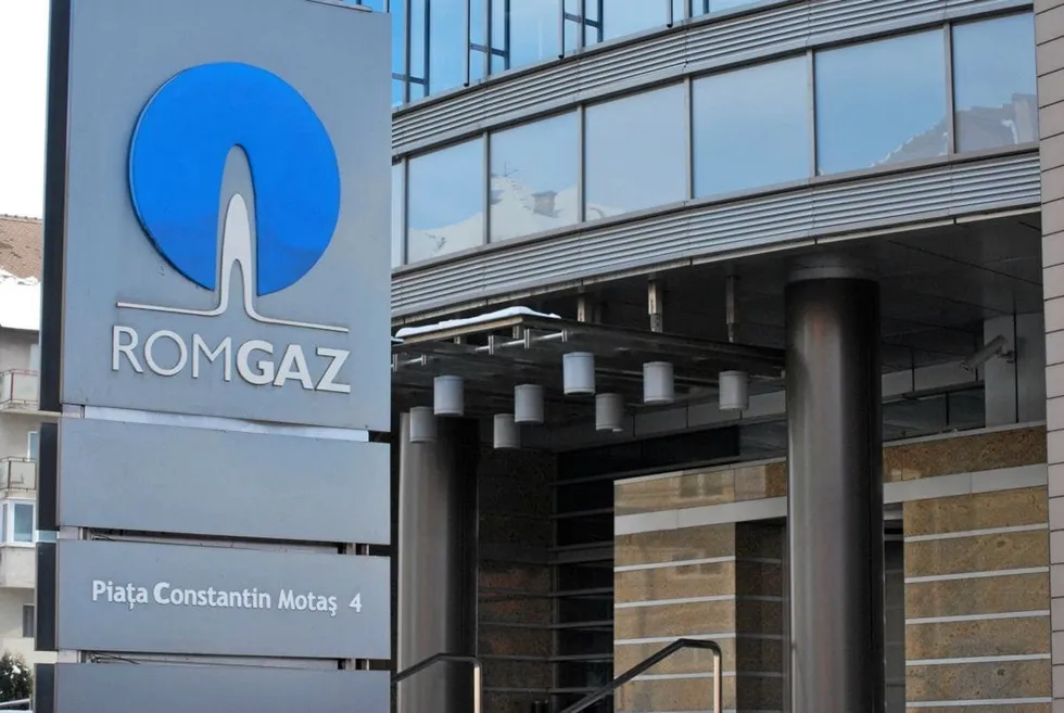 Expensive approval: the headquarters of Romania's state-controlled gas producer Romgaz in Bucharest