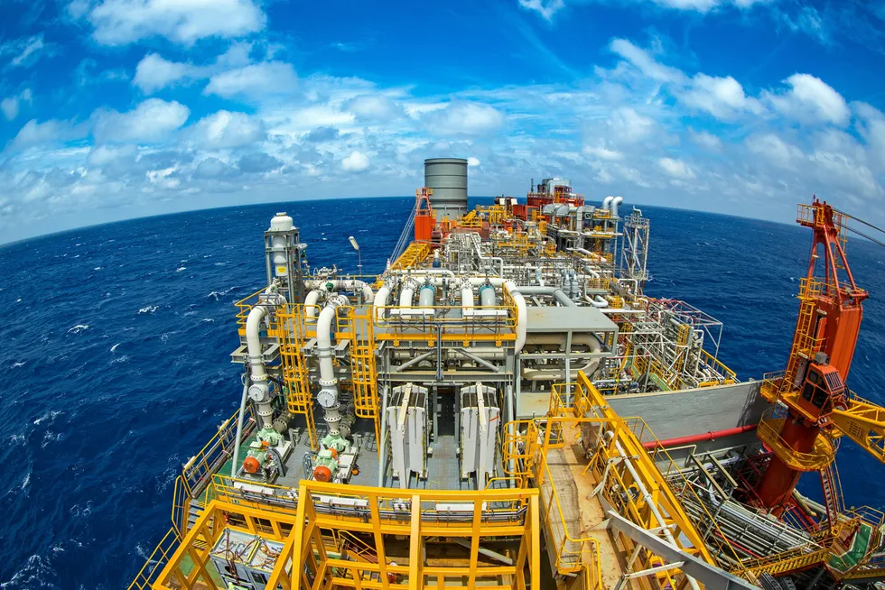 Mounting issues: the Petrojarl I FPSO in the Atlanta field off Brazil