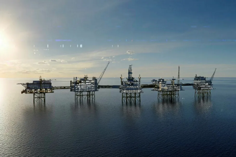 Plan submission: an illustration of the Johan Sverdrup Phase 2 development