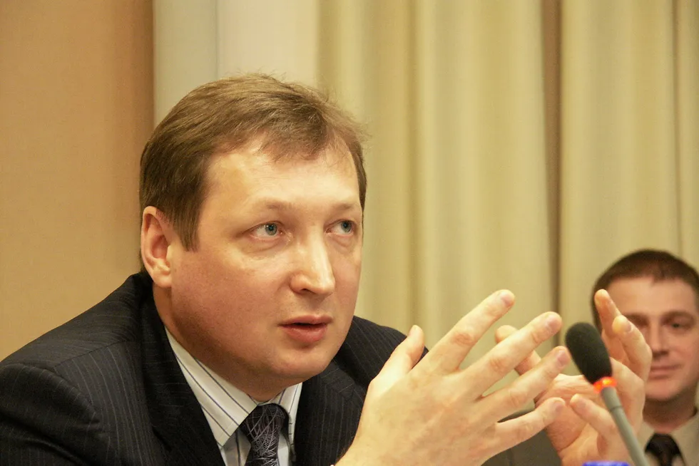 Impact: Zarubezhneft executive director Sergey Kudryashov.