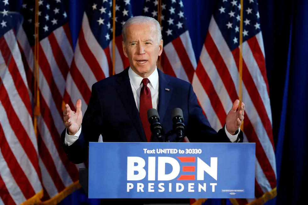 Tidligere visepresident Joe Biden er mest populær blant svarte demokrater.