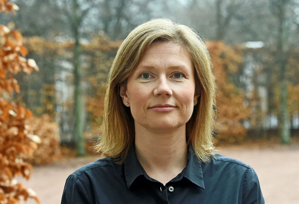 Guri Ofstad Varpe er ansatt som ny kommunikasjonssjef ved Det kongelige hoff. Hun har 20 år bak seg fra kommunikasjonsfaget. Foto: Sven Gj. Gjeruldsen, Det kongelige hoff