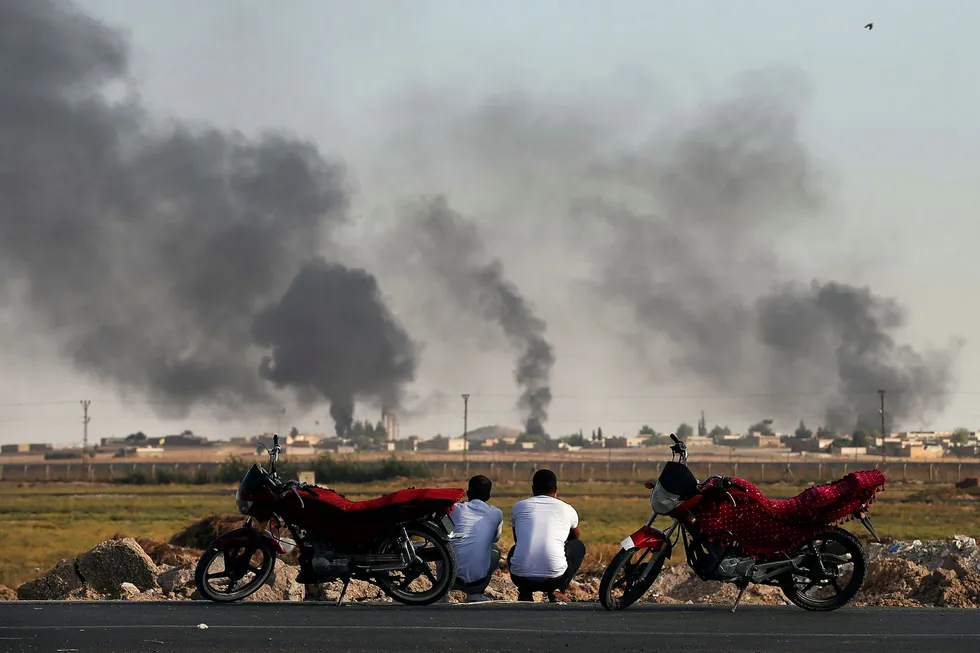 Tyrkia har innledet en militæroffensiv i Syria. Foto: AP / Emrah Gurel / NTB scanpix