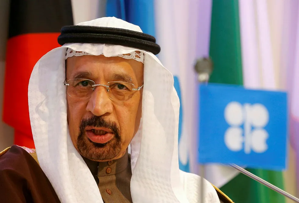 Pushing for prolonged cuts: Saudi Energy Minister Khalid al-Falih