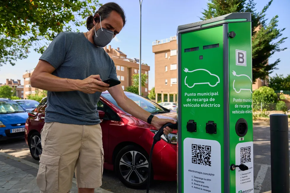 Plug in: Repsol is working to expand its existing network of recharging points by adding 1000 more fast and ultra-fast recharging points by the end of 2022.