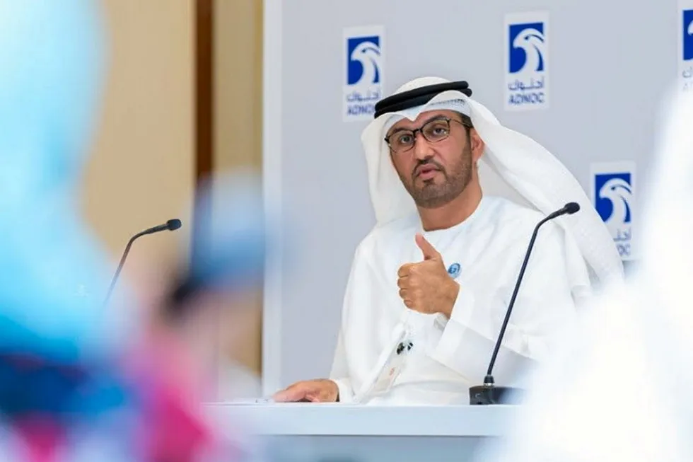 Landmark deal: Abu Dhabi group chief executive Sultan Ahmed Al Jaber.