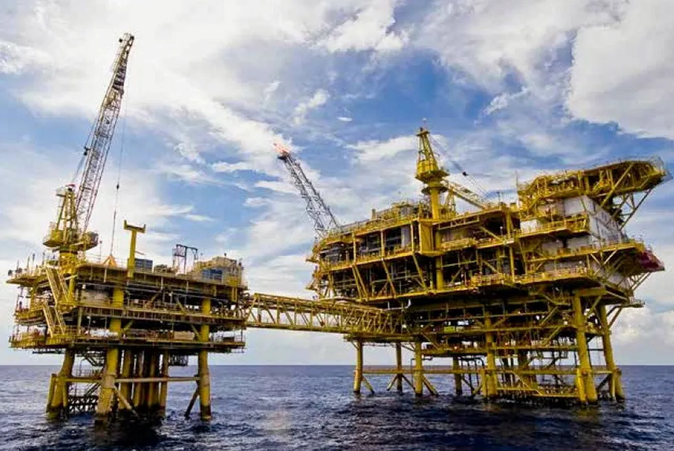 In production: the Kerisi field on Medco Energi's Natuna Sea Block B offshore Indonesia.