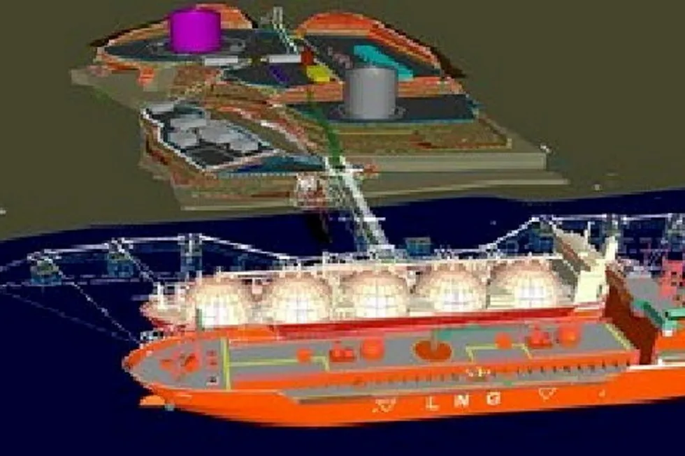 Concept: McDermott has won work from AG&P on the Philippines LNG project