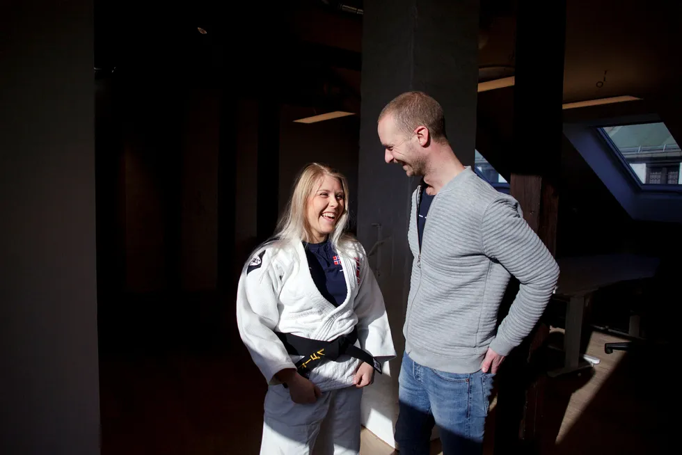Thea Lillegaard bruker tjenesten til gründer Ola Akselberg og Sponsor.me for å finansiere satsingen sin på judo. Foto: Javad Parsa