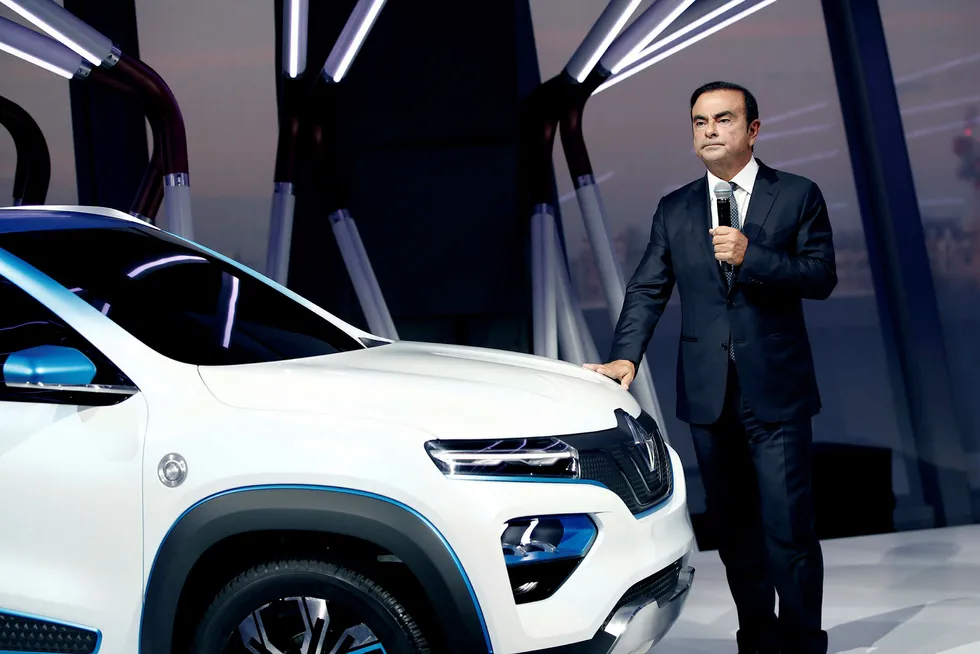 Carlos Ghosn, Styreforman og konsernsjef for Renault-Nissan alliansen.