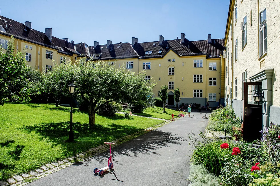 Illustrasjonsfoto, leiligheter i Oslo.
