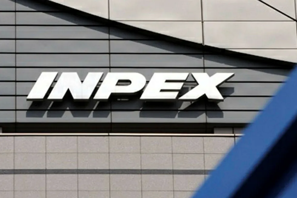 Inpex: the Japanese operator has received approval for its planned exploration well off Western Australia