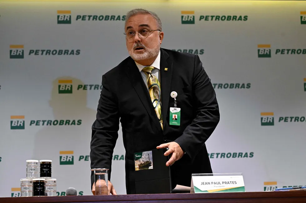 Tight race: Petrobras chief executive Jean Paul Prates