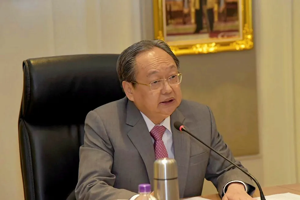 Discussions: Thailand's Energy Minister Sontirat Sontijirawong
