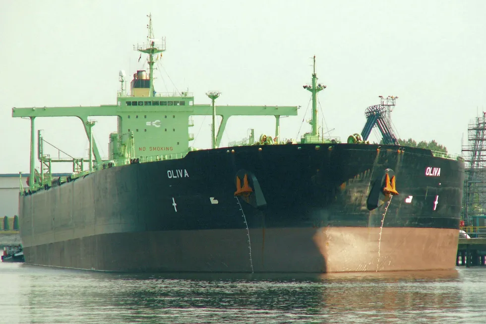 the VLCC Front Ariake when it was the Oliva