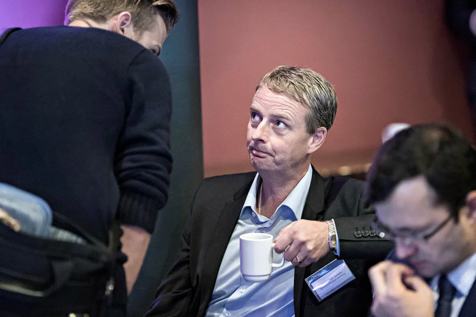 Olje- og energiminister Terje Søviknes får kritikk for kutt i bevilgningen til CO2-fangst og -lagring. Foto: Aleksander Nordahl