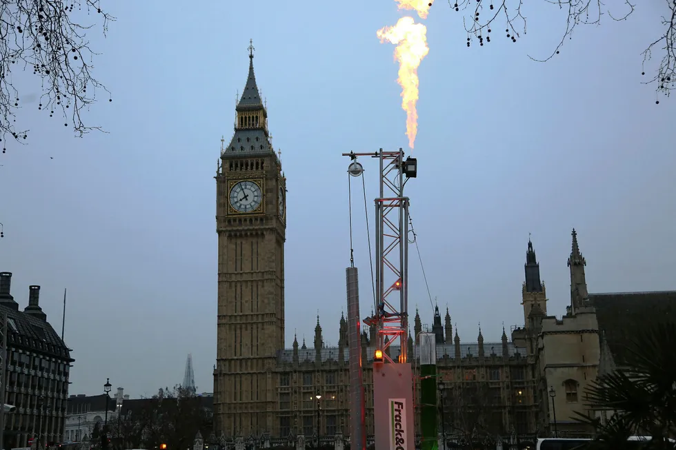 Anti-fracking protests: in the UK