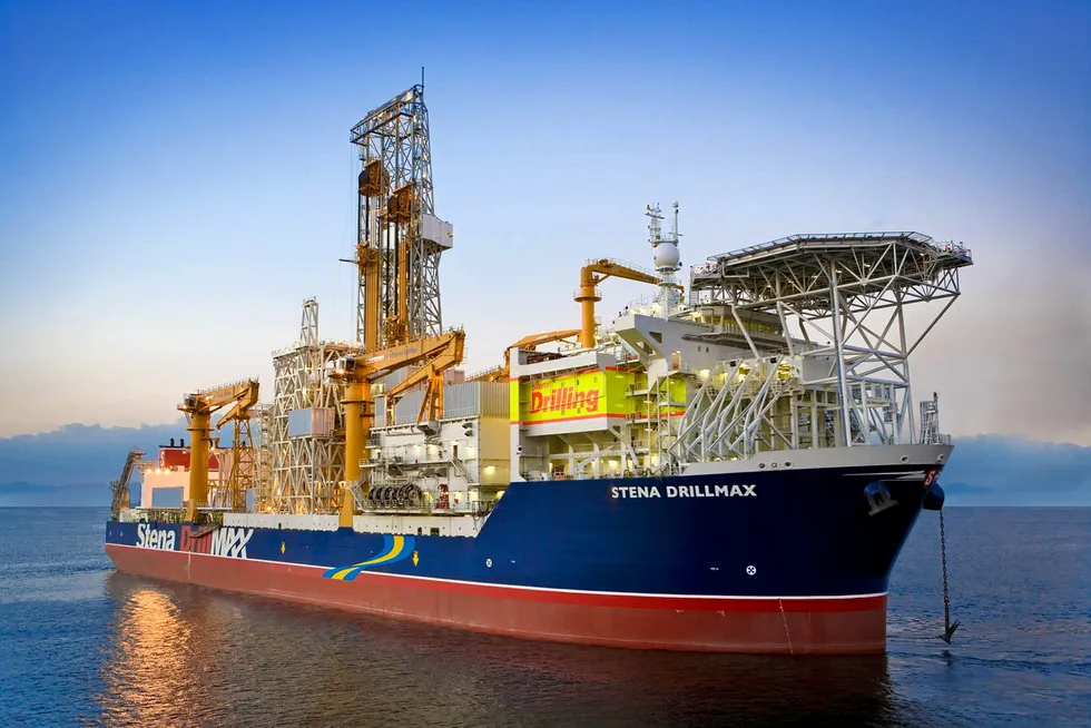 More drilling: the Stena Drilling drillship Stena DrillMax is one of six rigs operating for ExxonMobil offshore Guyana
