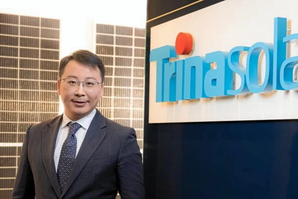 Todd Li, president of Asia Pacific at Trina Solar.