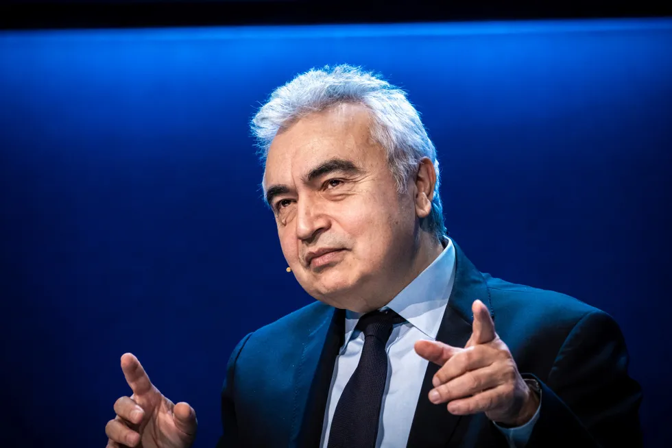 IEA executive director Fatih Birol.