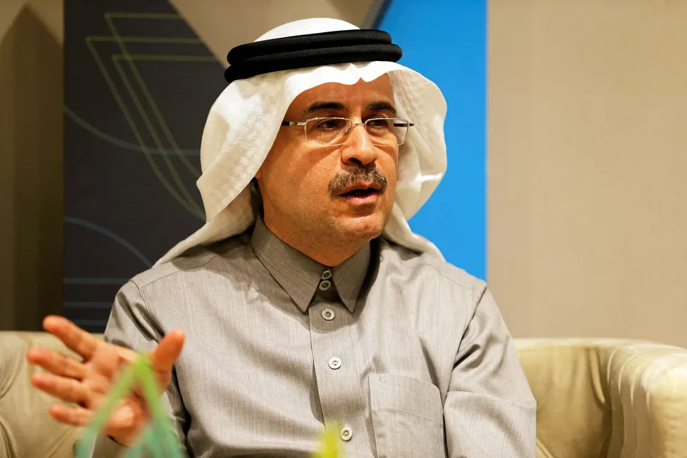 Expansion plans: The chief executive of Saudi Aramco, Amin Nasser.