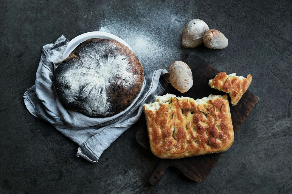 Tradisjonsrikt. Ciabatta, landbrød og focaccia er hjørnesteinene i den italienske brødtradisjonen.