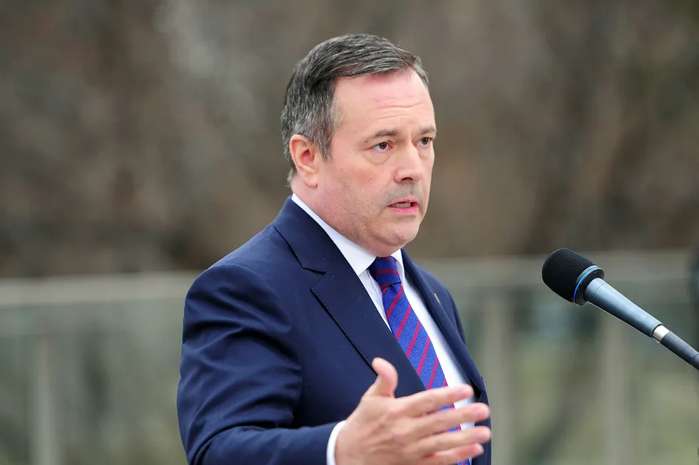 Alberta Premier Jason Kenney: legislation drafted in retaliation for British Columbia opposing the expansion of the Trans Mountain pipeline