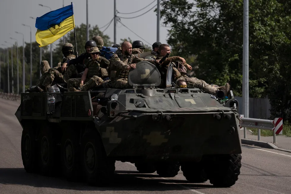 Ukrainske styrker har hatt betydelig fremgang de siste dagene.
