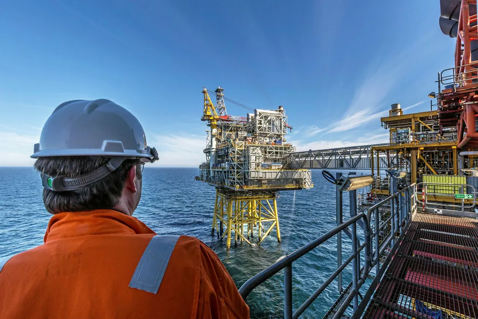 Possible strike action: in the UK North Sea