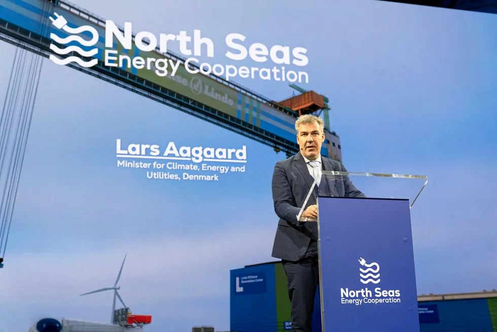 Lars Aagaard, the Danish Minister for Climate, Energy and Utilities