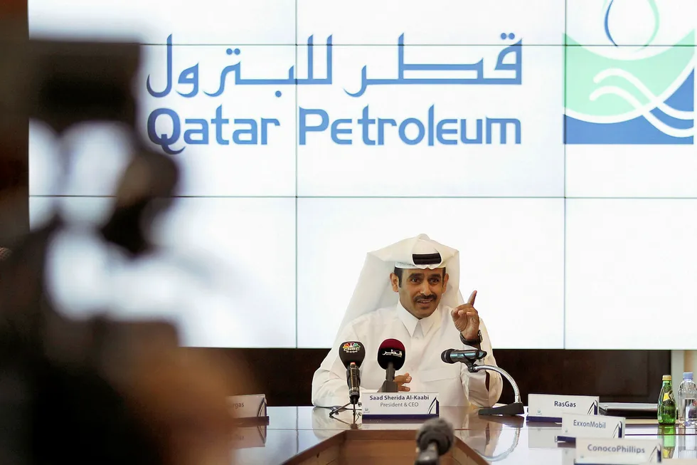 Project: Qatar Petroleum chief executive Saad Sherida al Kaabi