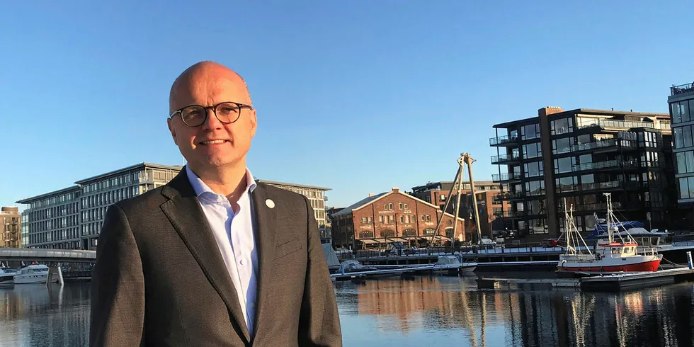 MER FRA HAVET: Vidar Helgesen norsk spesialrepresentant for det internasjonale høynivåpanelet for bærekraftig havøkonomi. I dag presenteres en ny rapport om havets matressurser.