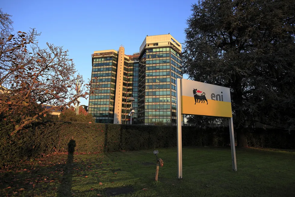 Gas rich: Eni’s headquarters in Milan, Italy