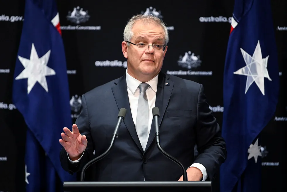 Unmoved: Australian Prime Minister Scott Morrison refuses to back down from calls for an independent inquiry into the Covid-19 outbreak