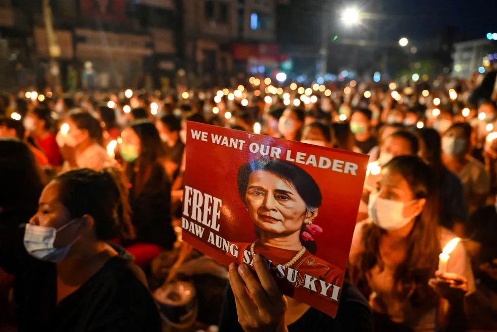Prosecution: Myanmar's military junta has charged ousted leader Aung San Suu Kyi with alleged electoral fraud during the 2020 polls her party won in a landslide