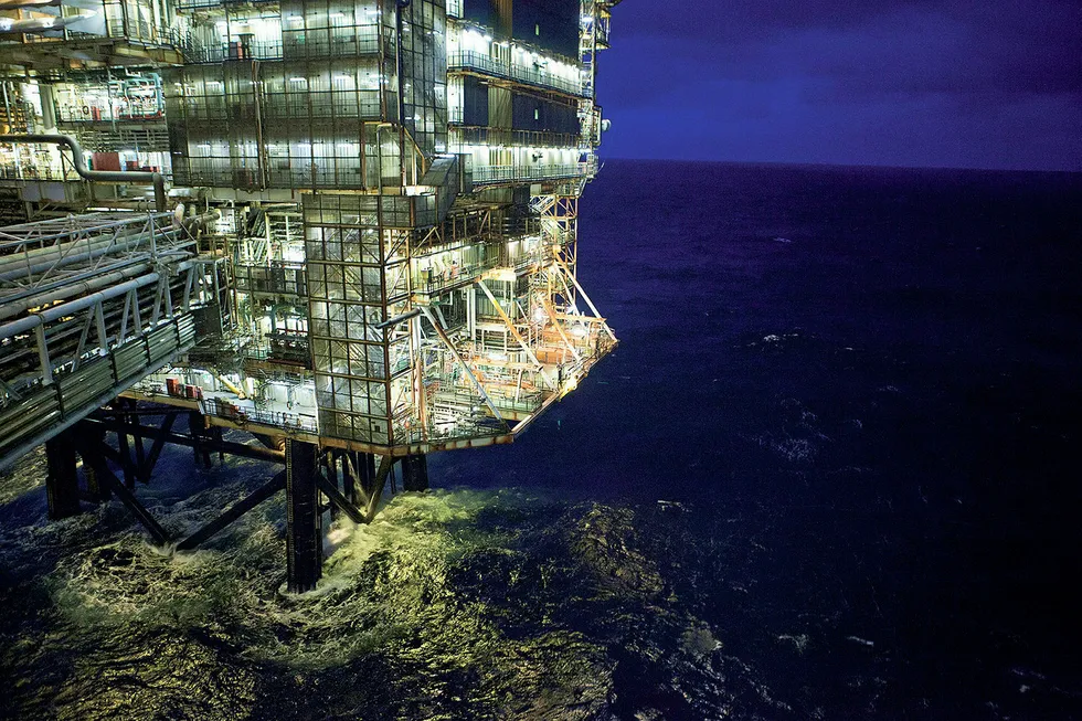 Output blow: Serica's Bruce facilities in the UK North Sea