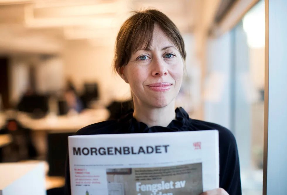 Ansvarlig redaktør Anna B. Jenssen i Morgenbladet.