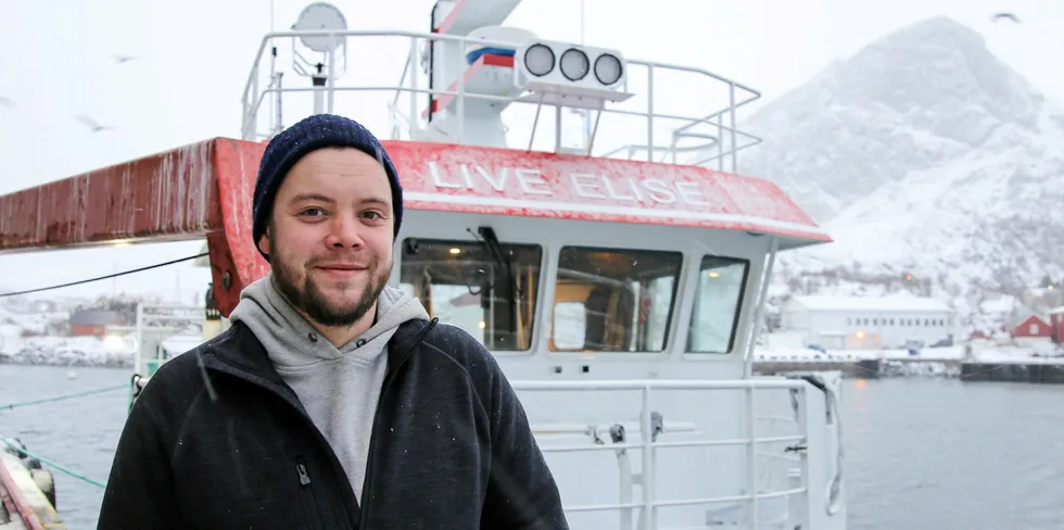 Skipper og reder Robert Brun er snart klar til å sette sin nye autolinebåt «Live Elise» i drift fra hjemmehavna på Stø i Vesterålen.