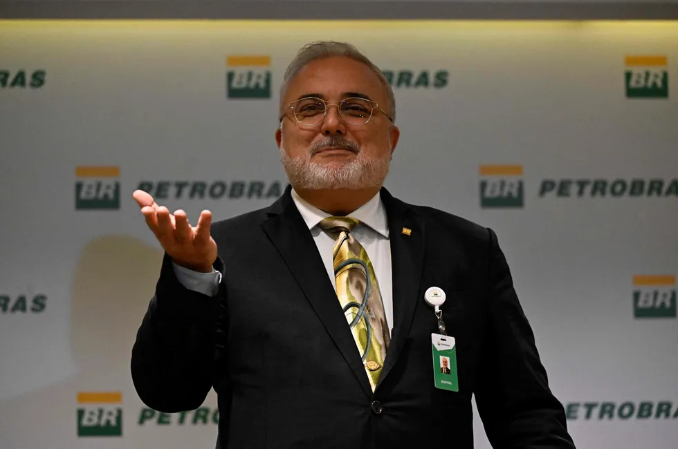 Interest: Petrobras chief executive Jean Paul Prates