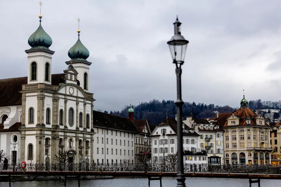Luzern begynner å bli tett befolket av rike nordmenn.