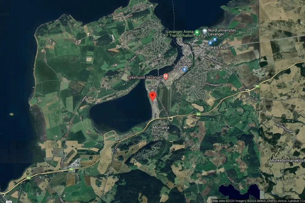 Området rundt Moafjæra 8D, Levanger, Trøndelag