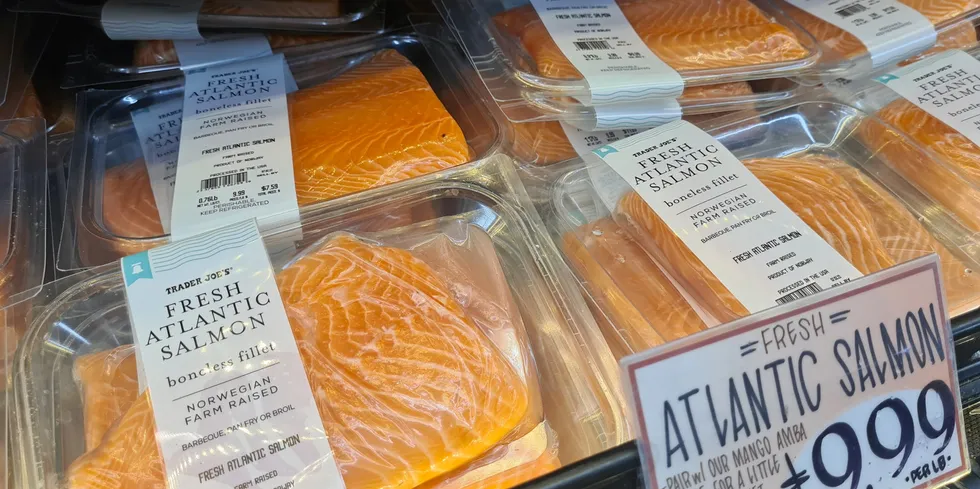 At least for the moment, Norwegian farmed salmon prices appear to have leveled out.