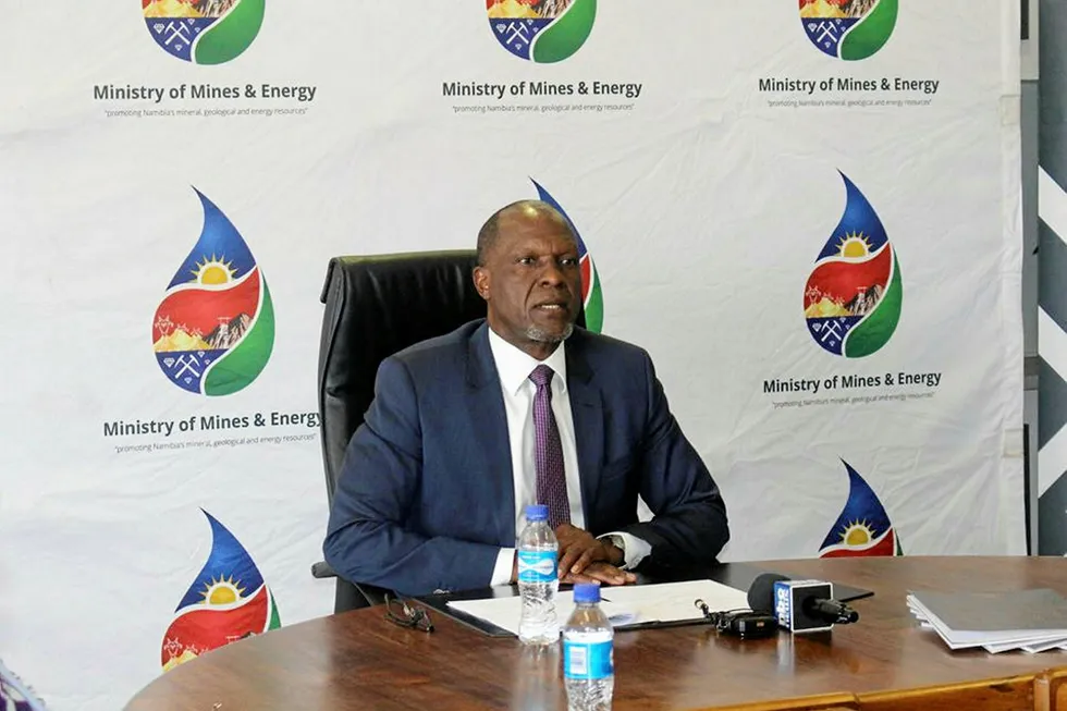Playing hardball: Namibian Mines & Energy Minister Tom Alweendo