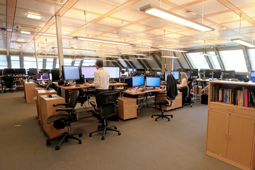 All change: the trading floor of Norges Bank Investment Management