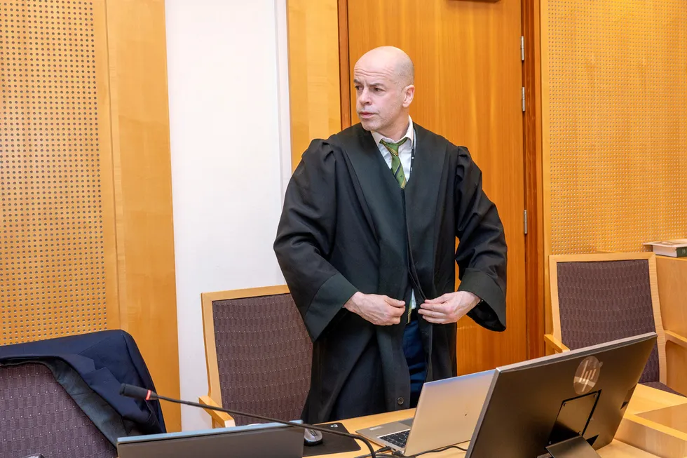 Aktor Eindride Kjørri prosederte på henholdsvis fem og seks års fengsel for de to tidligere Indigo Finans-toppene Håkon Kaland og Jarle Dørum Karlsson.