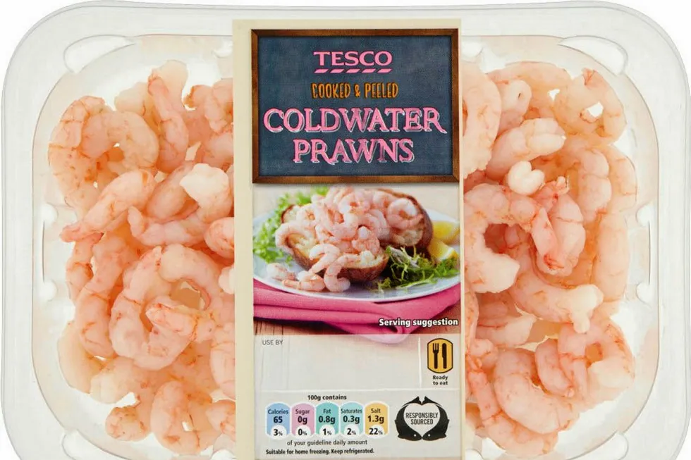 Nielsen: Shrimp prices rise, but volumes sink at UK retail