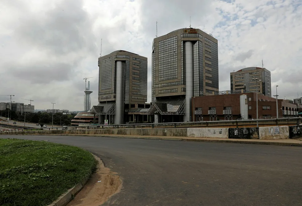 Approval: the headquarters of the Nigerian National Petroleum Corporation (NNPC) in Abuja, Nigeria